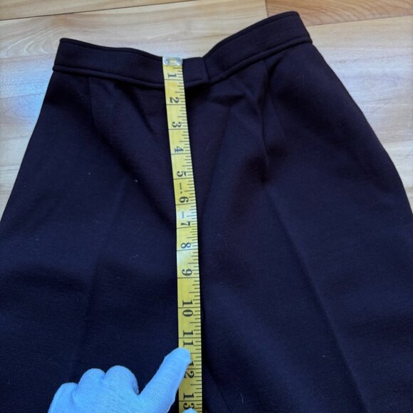 Chloé Brown High-Waisted Dress Pants - Size 38 - Picture 6 of 8